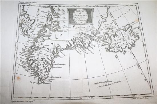 Laureut 1770 map of Greenland